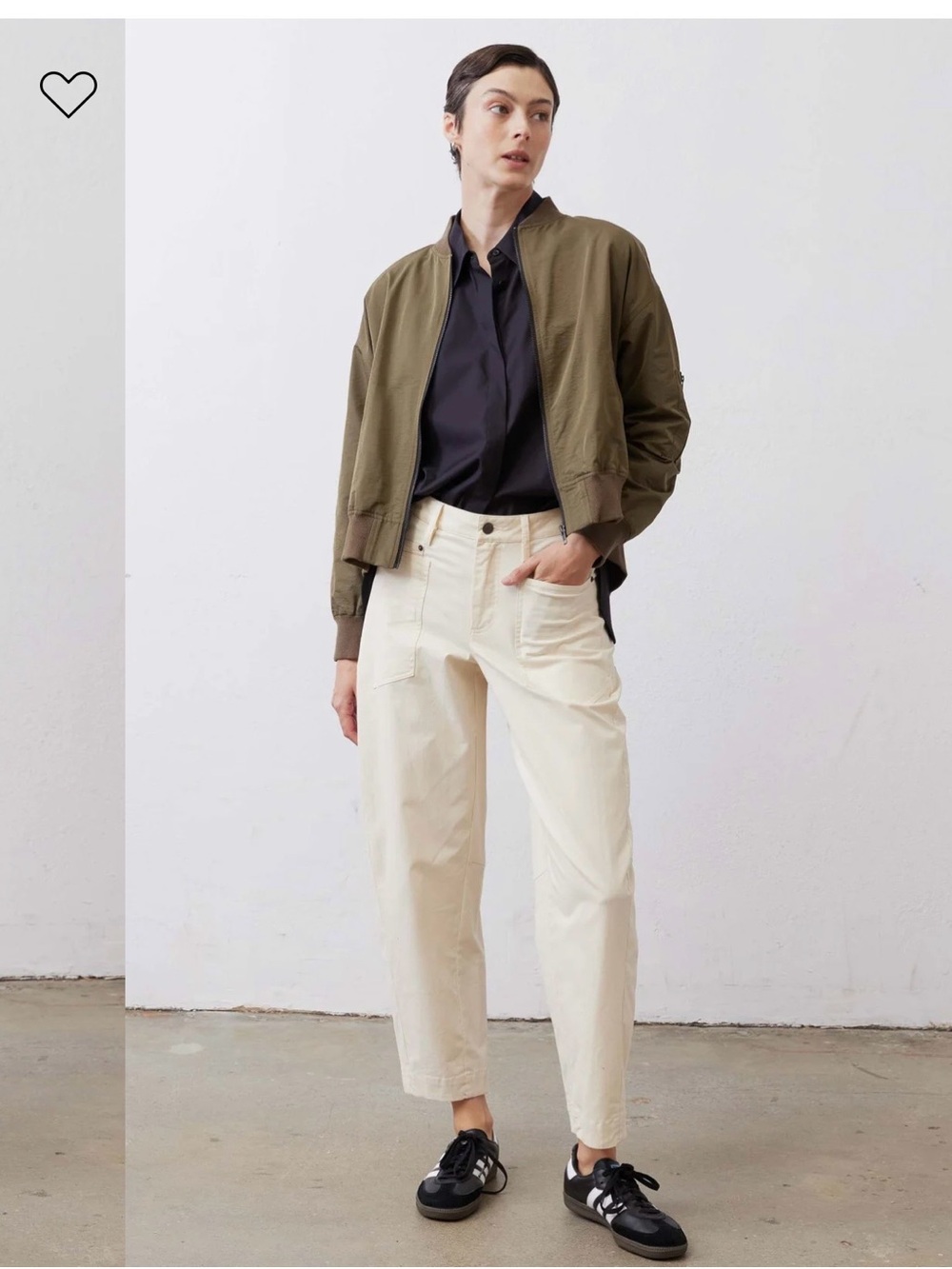 Ruti slouchy soft twill pants